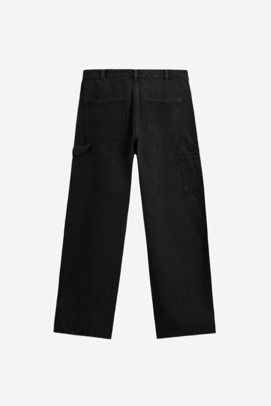 Garment-Dyed Denim Carpenter Pants